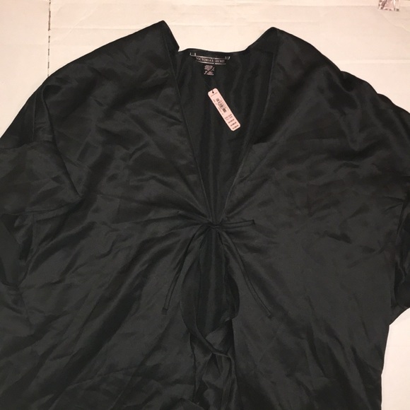 New-Victoria's Secret Silky Xmas Kimono Bath Robe - Picture 7 of 7